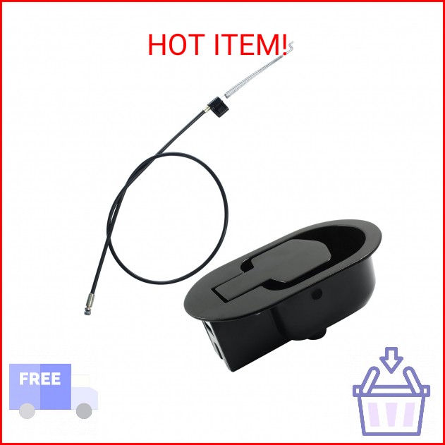 Biaungdo Metal Recliner Replacement Parts with Cable, Black Heavy Duty Recliner