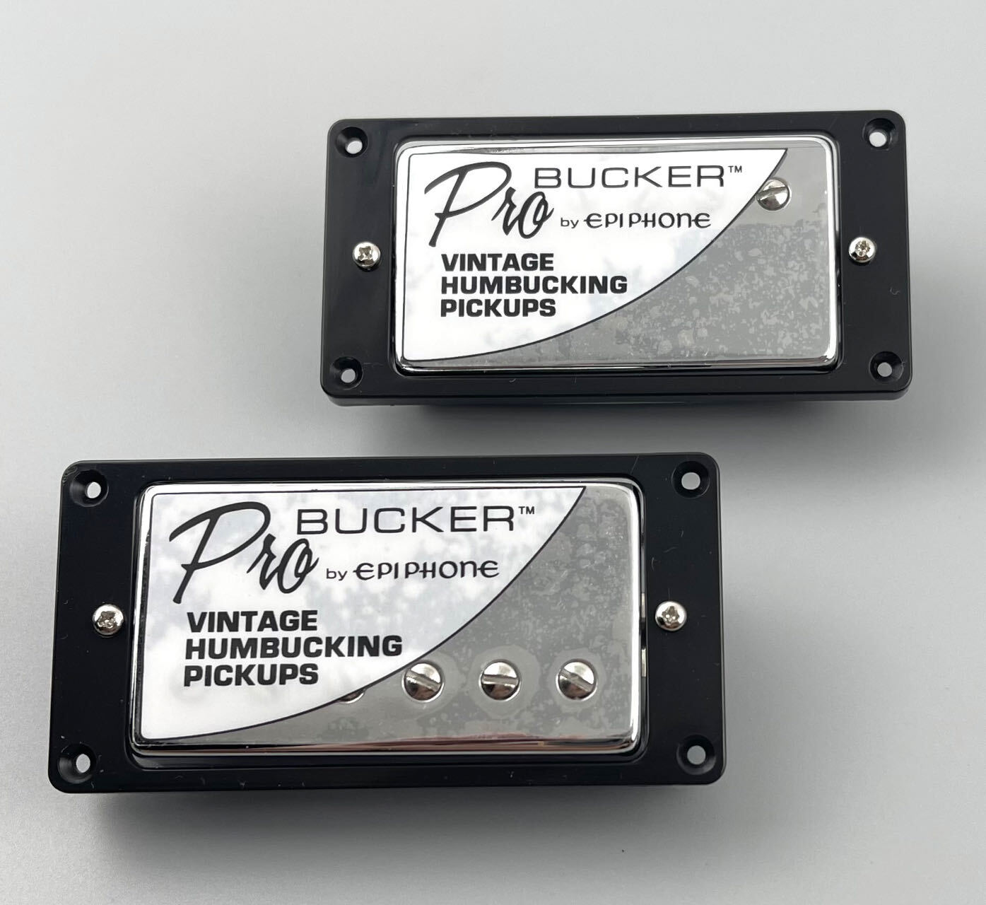 Epiphone ProBucker Humbucker Alnico 5 Chrome Pickup Set for LP&SG 5 Wire plug