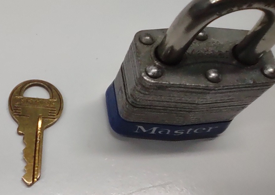 Masterlock No. 3 Padlock Hardened Lubricated