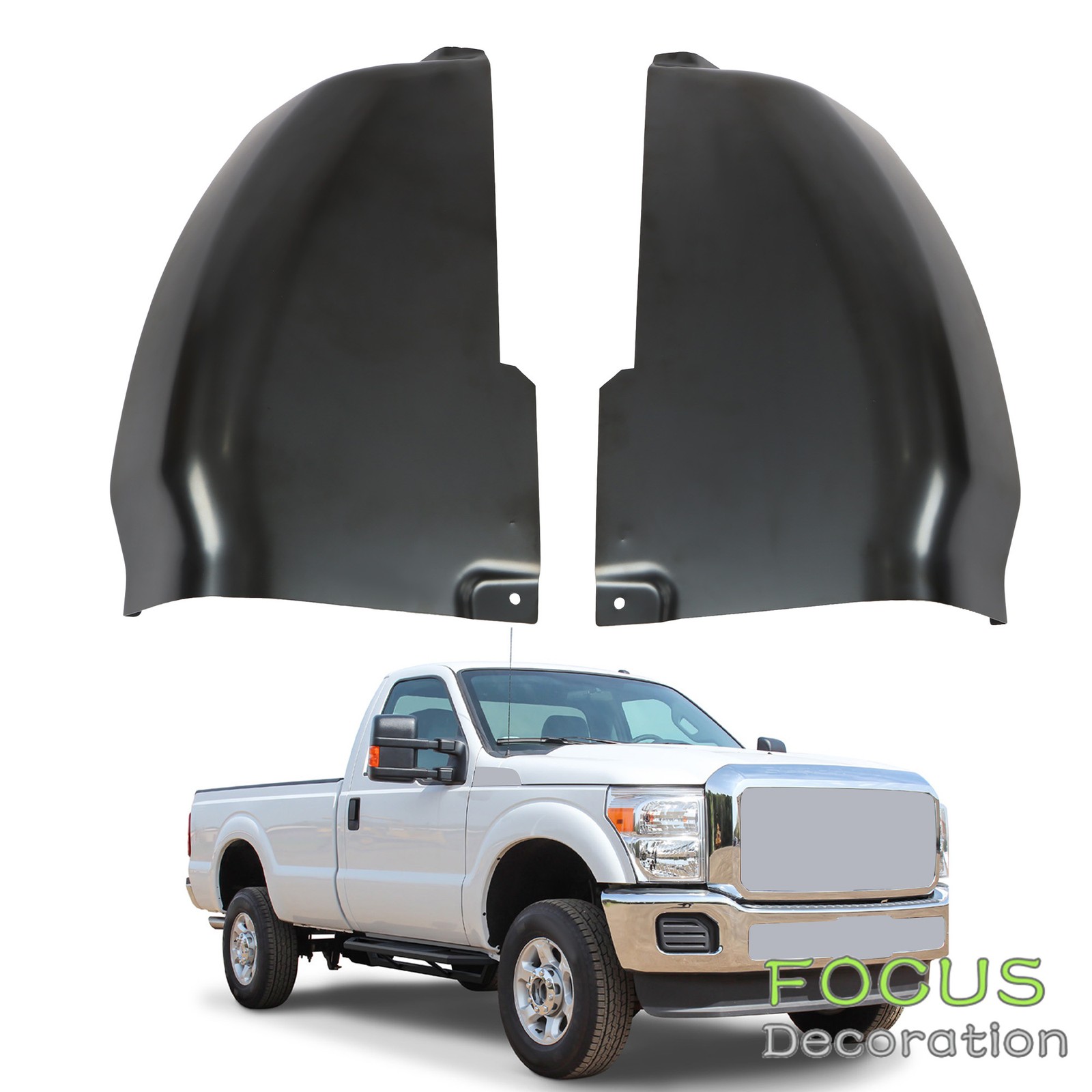 For Ford F250 Super Duty 1999-2016 Coated Steel Left & Right Cab Corner Panels