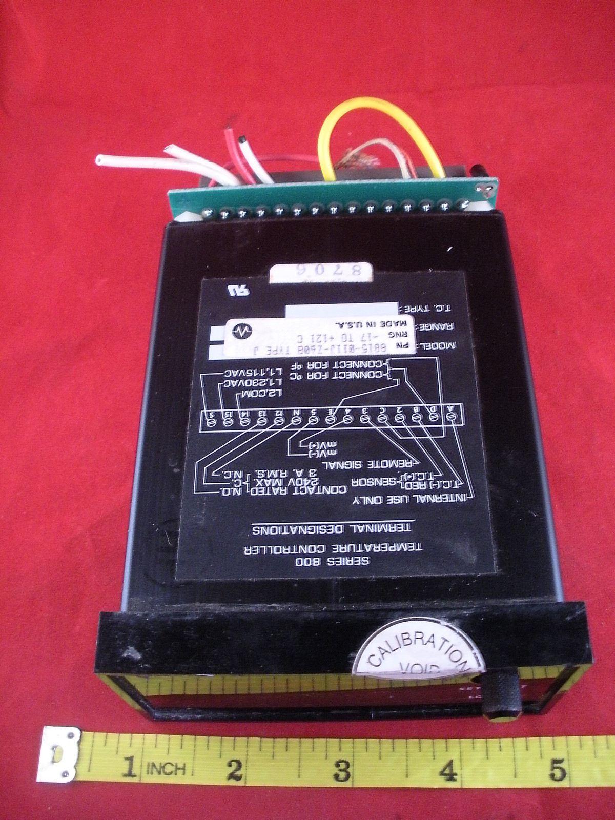 Watlow 8B15-011J-Z608 Temperature Controller Digital Ser 800 J range -17 +121 C