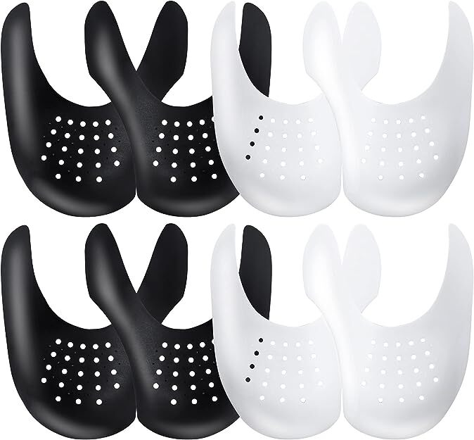 4 Pairs Shoe Creases Preventer Boot Anti-Wrinkle Shoe Guards For Women Size 5-8