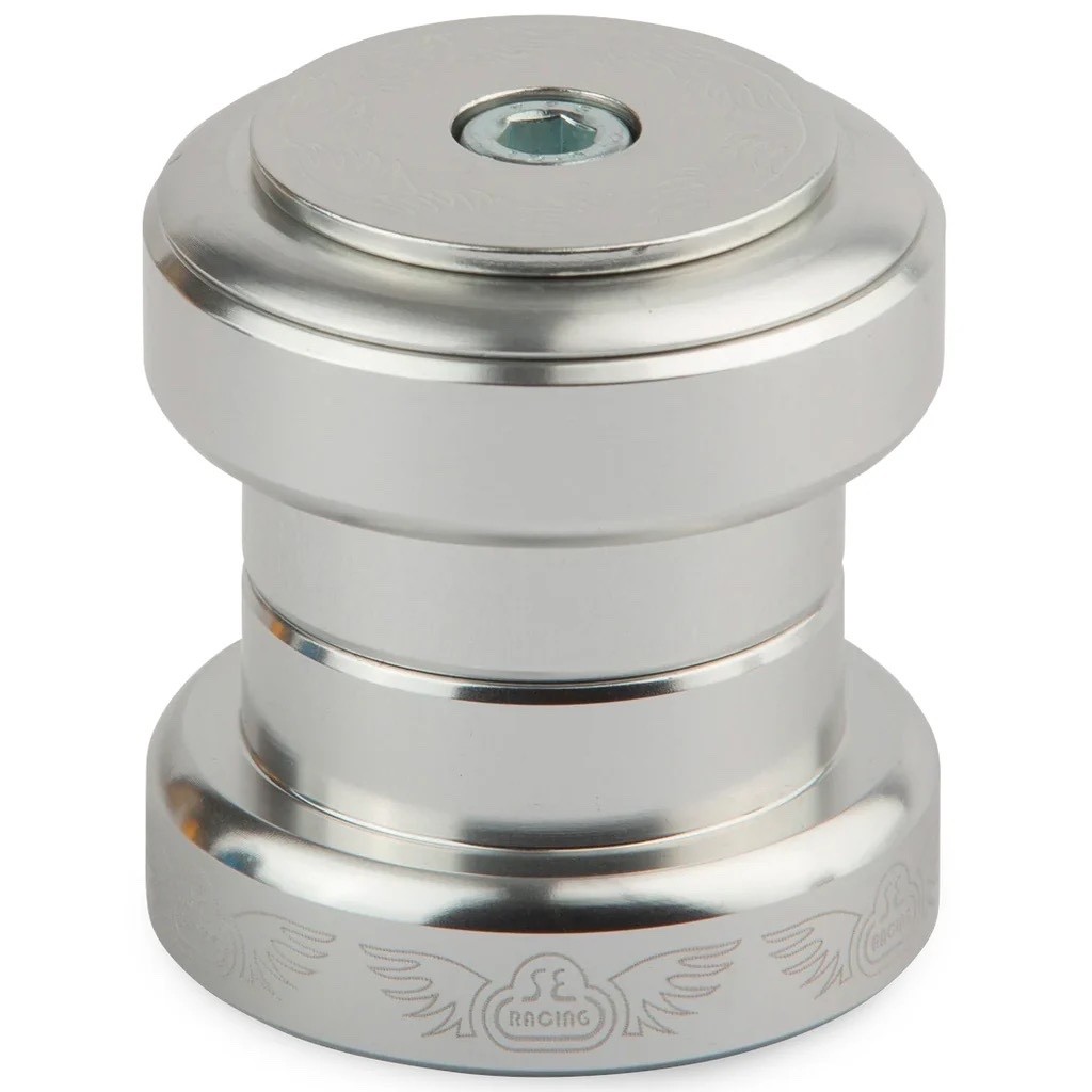 SE BIKES BMX ELUDER BICYCLE THREADLESS HEADSET SILVER SEALED BEARINGS