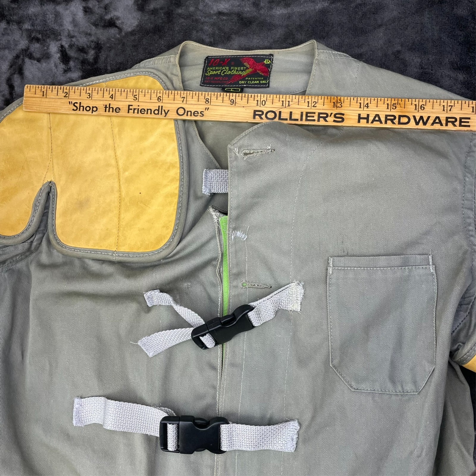 Vintage 10x Shooting Jacket Large Padded Elbow