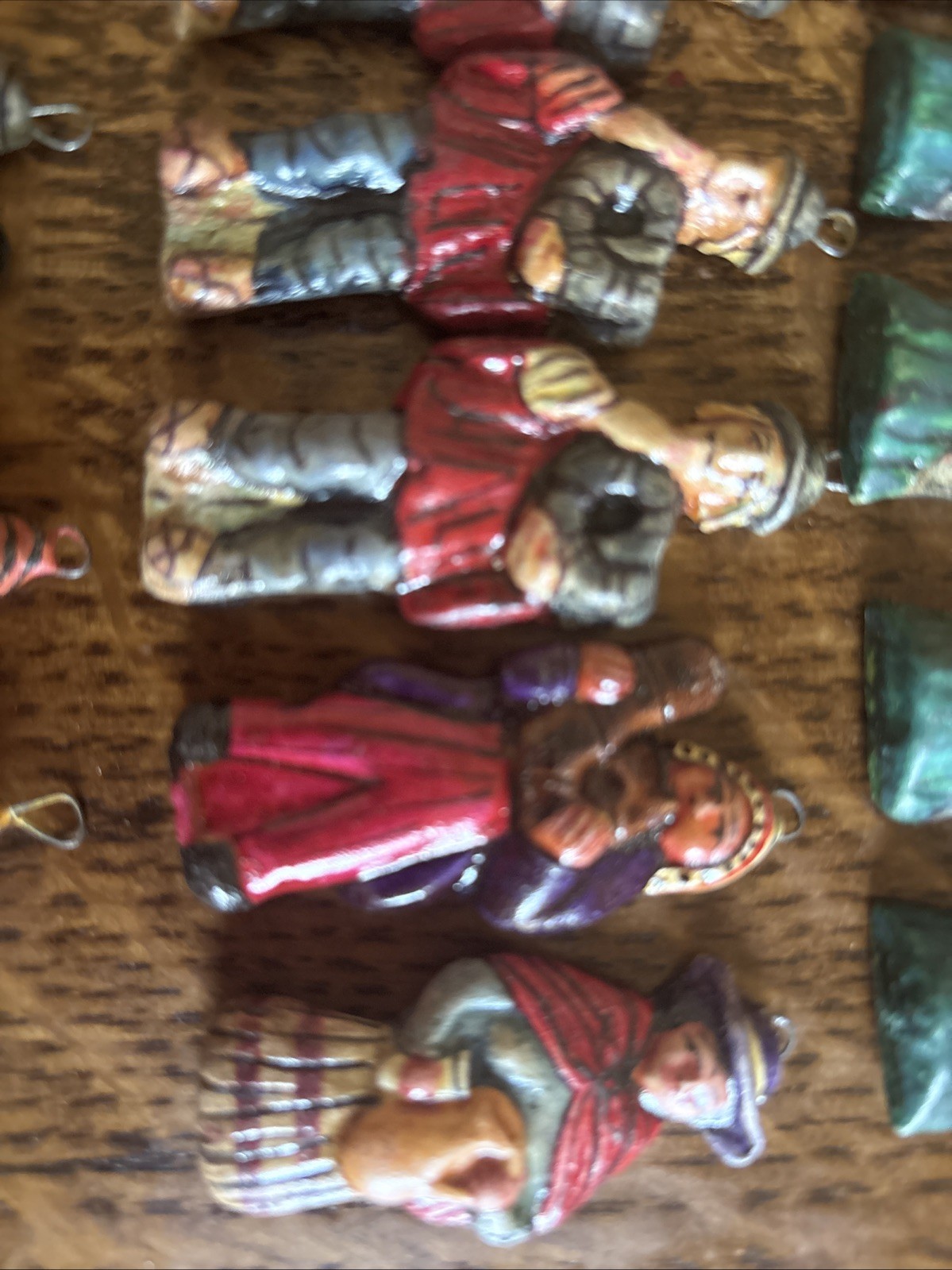 Hand Painted Characters From Peru ￼