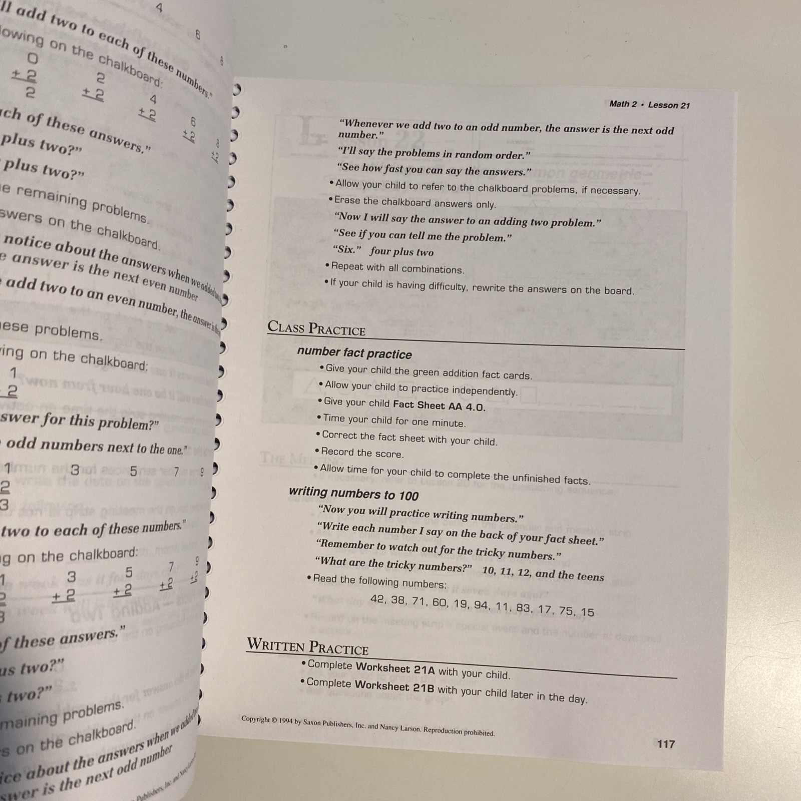 # Saxon Math 2 set-Teacher's manual, 2 workbooks, flashcards, home study book