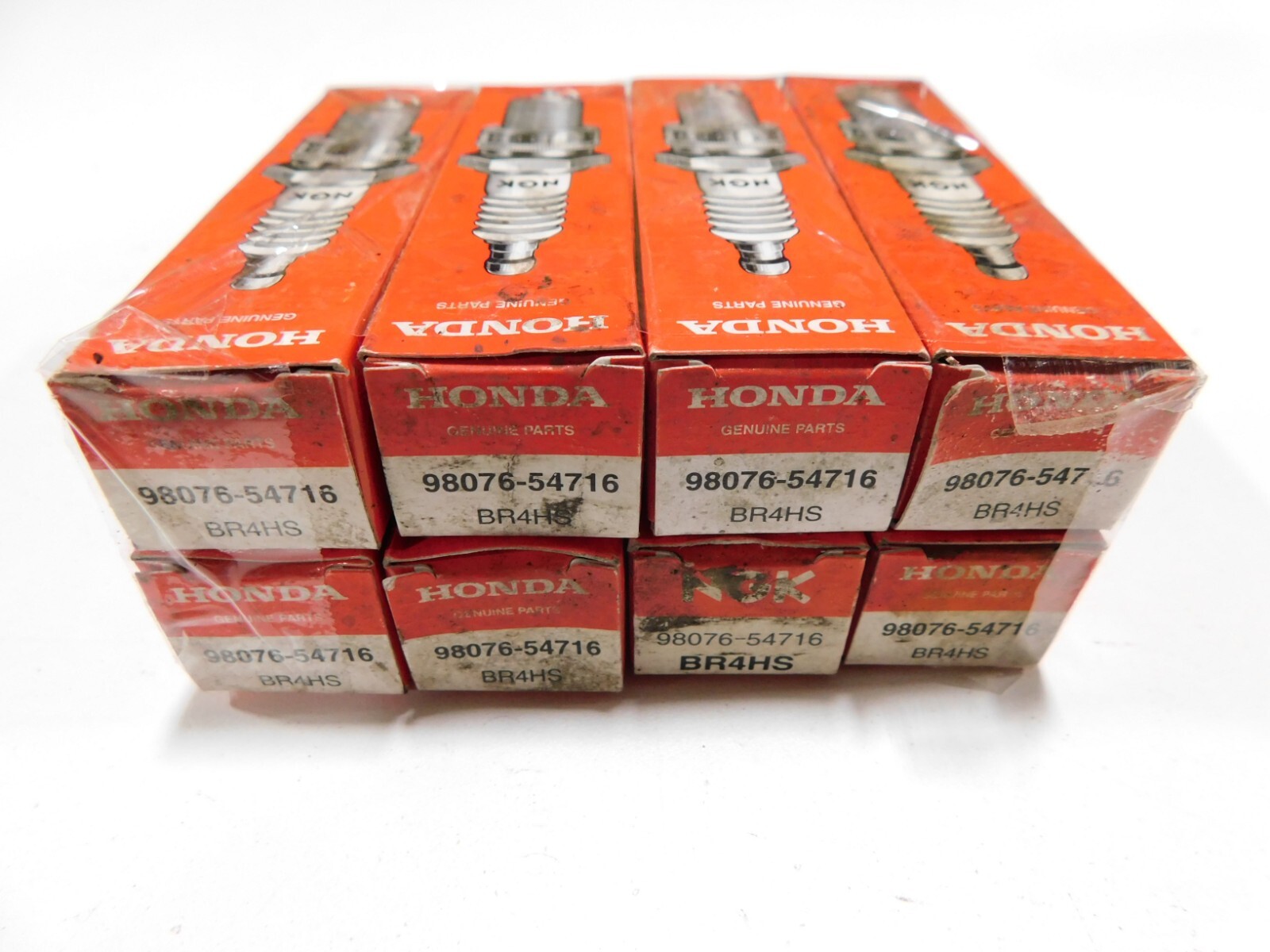 S27T1 98076-54716 BR4HS 8 Honda NGK Iridium Spark Plugs CF