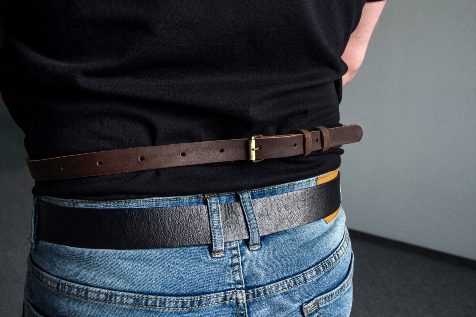 Adjustable Brown Leather Work Apron BeaverCraft AP2X