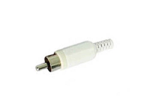 Velleman CA047W PHONO (RCA) PLUG - WHITE