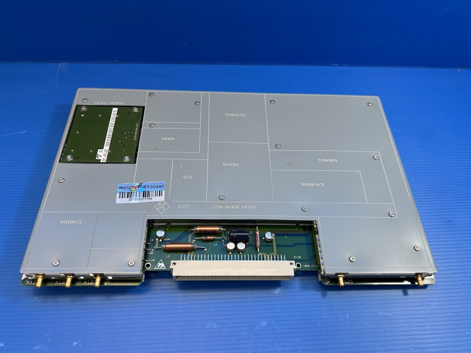 R&S FSEB30 Spectrum Analyzer Module A120 LOW PHASE NOISE 1066.0763.03 1066.0911