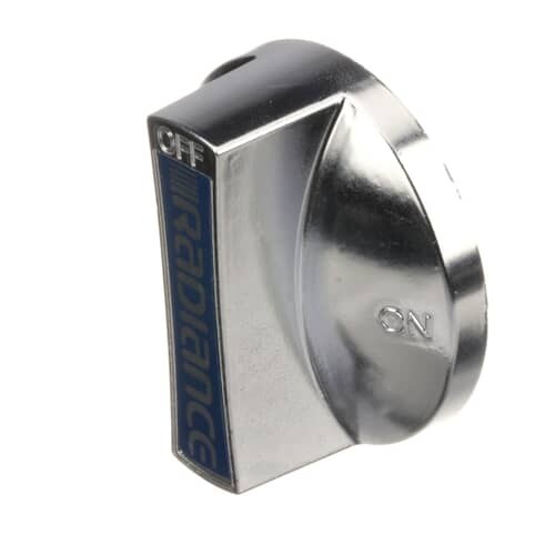 Turbo Air RCP1026 On/Off Knob Metal Silver for Commercial Appliances