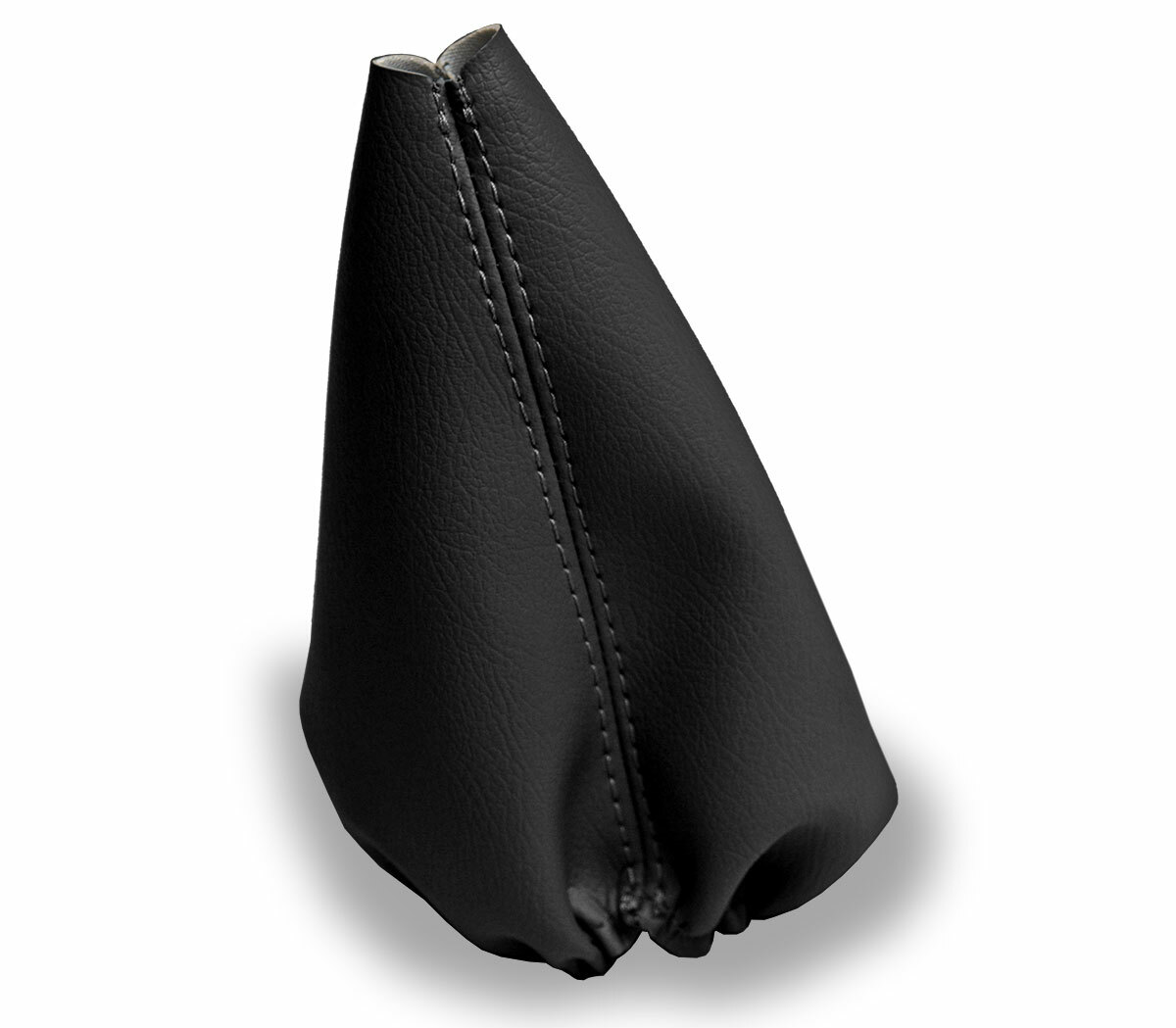 Manual Shift Boot Cover Leather for Volkswagen Cabrio 1996-2002 Black