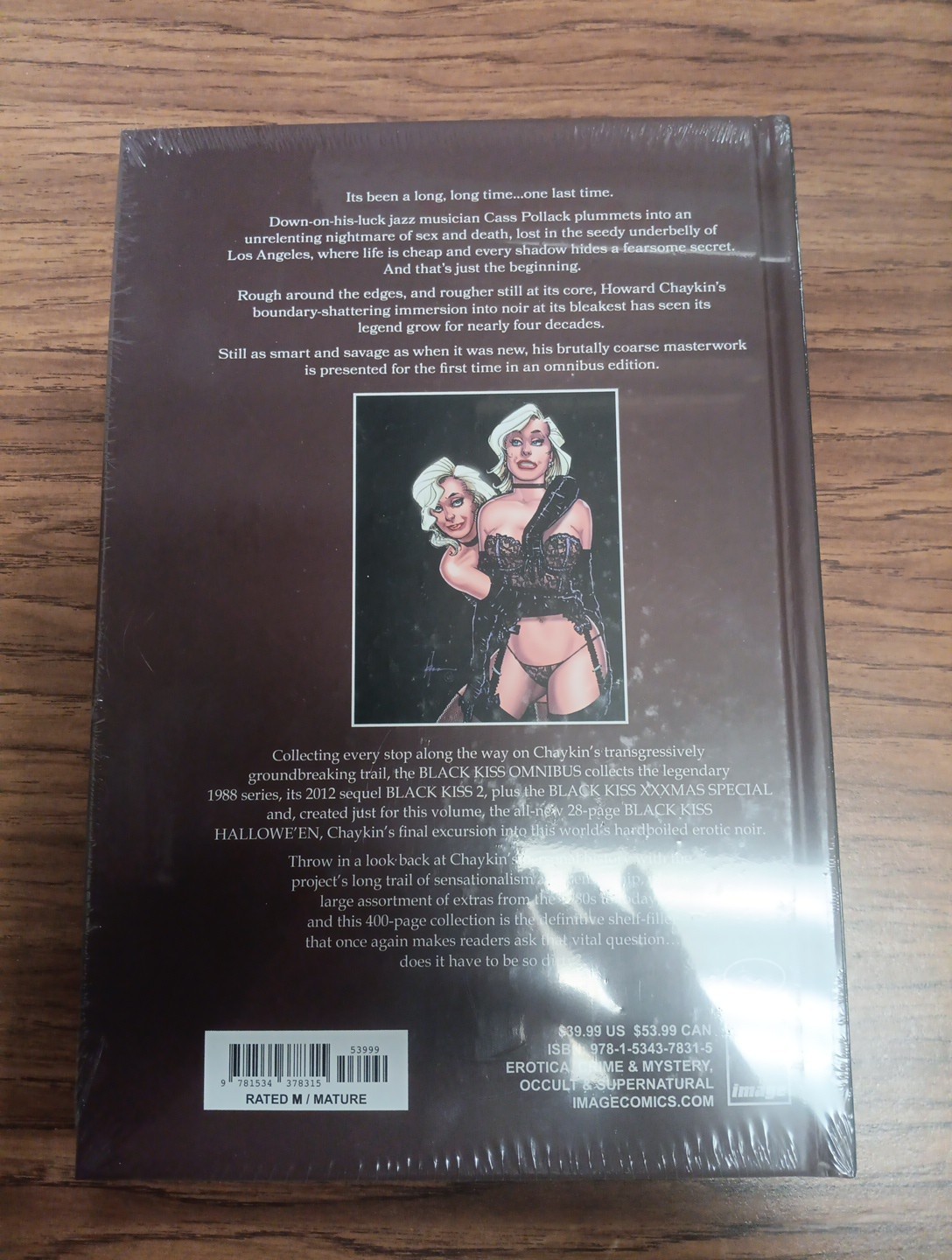 Black Kiss Omnibus (Image Comics Malibu Comics 2025)