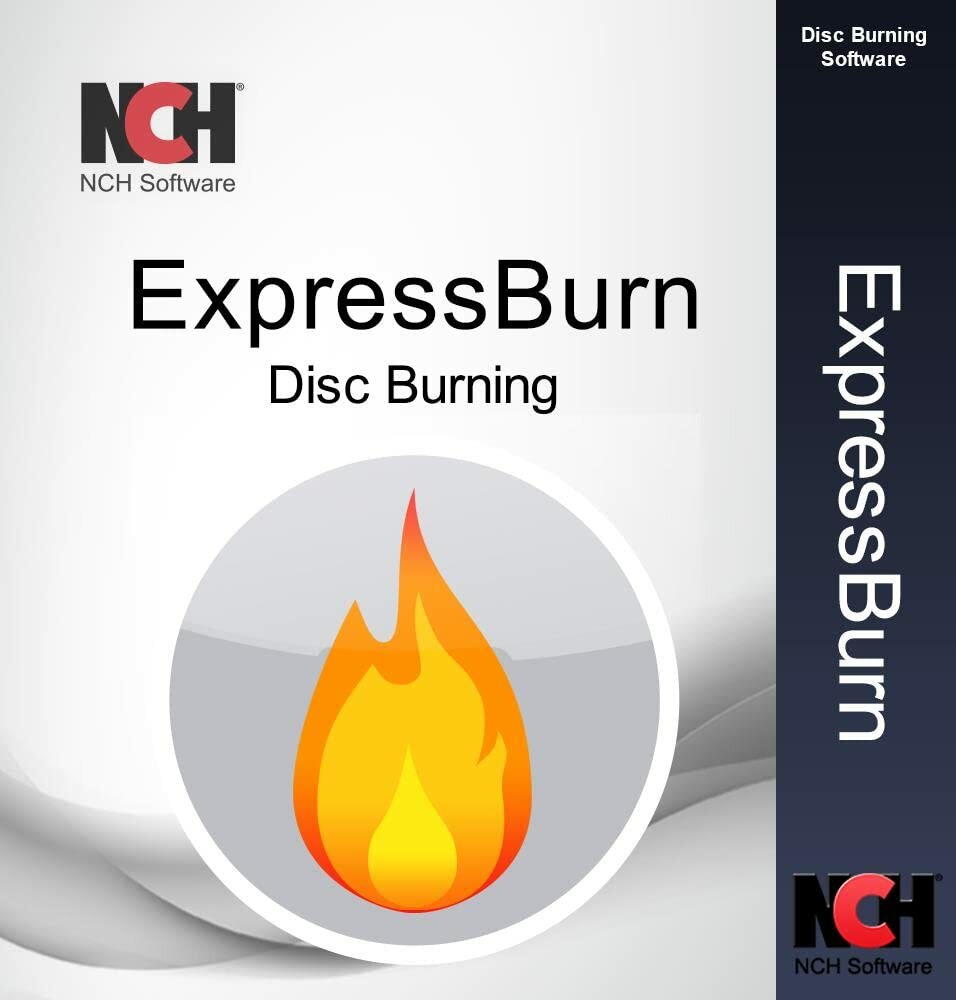Express Burn  CD DVD Blu Ray writer burn authoring Software NCH Activation Card