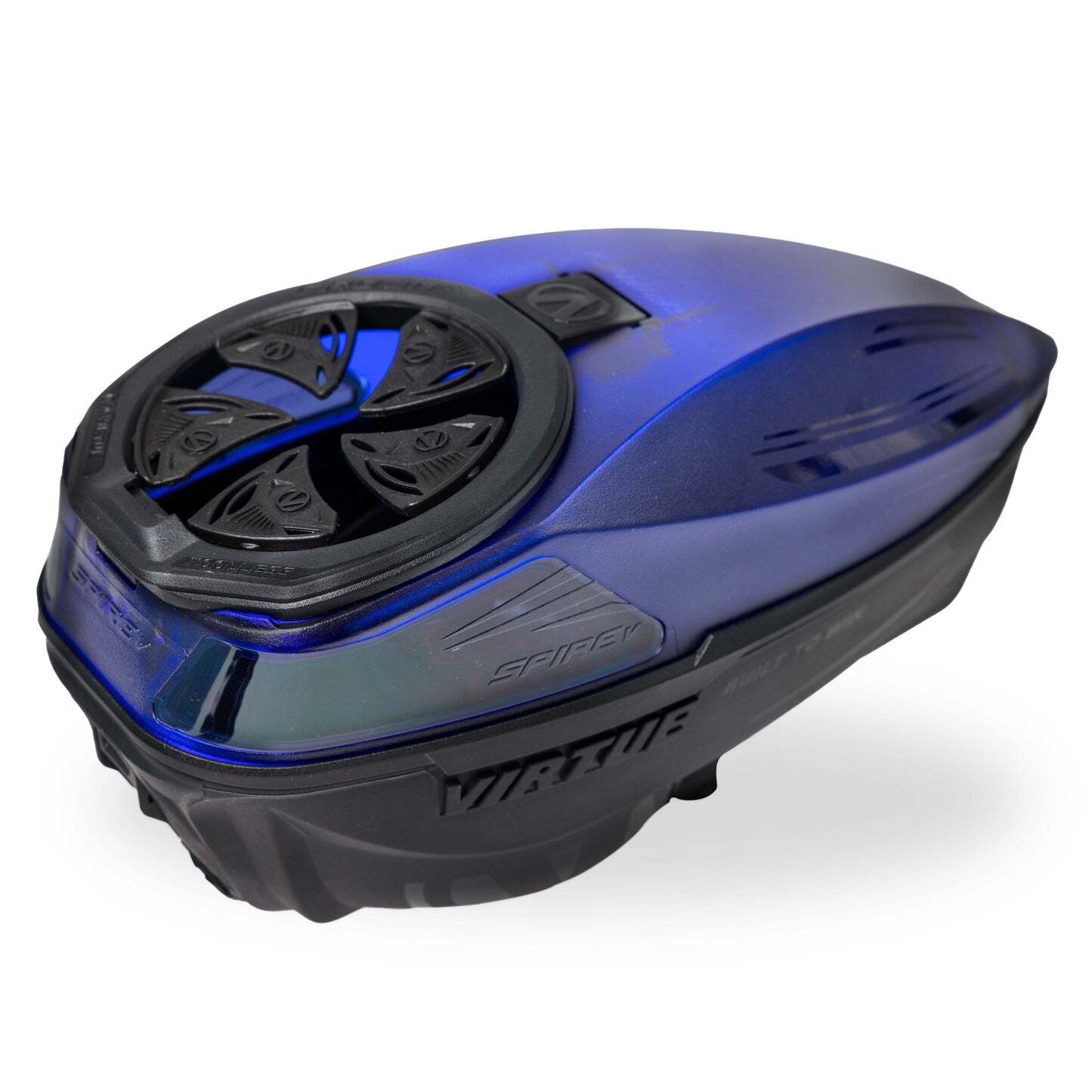 Virtue Spire V Paintball Loader - Dust Crystal Blue Black - Limited Edition