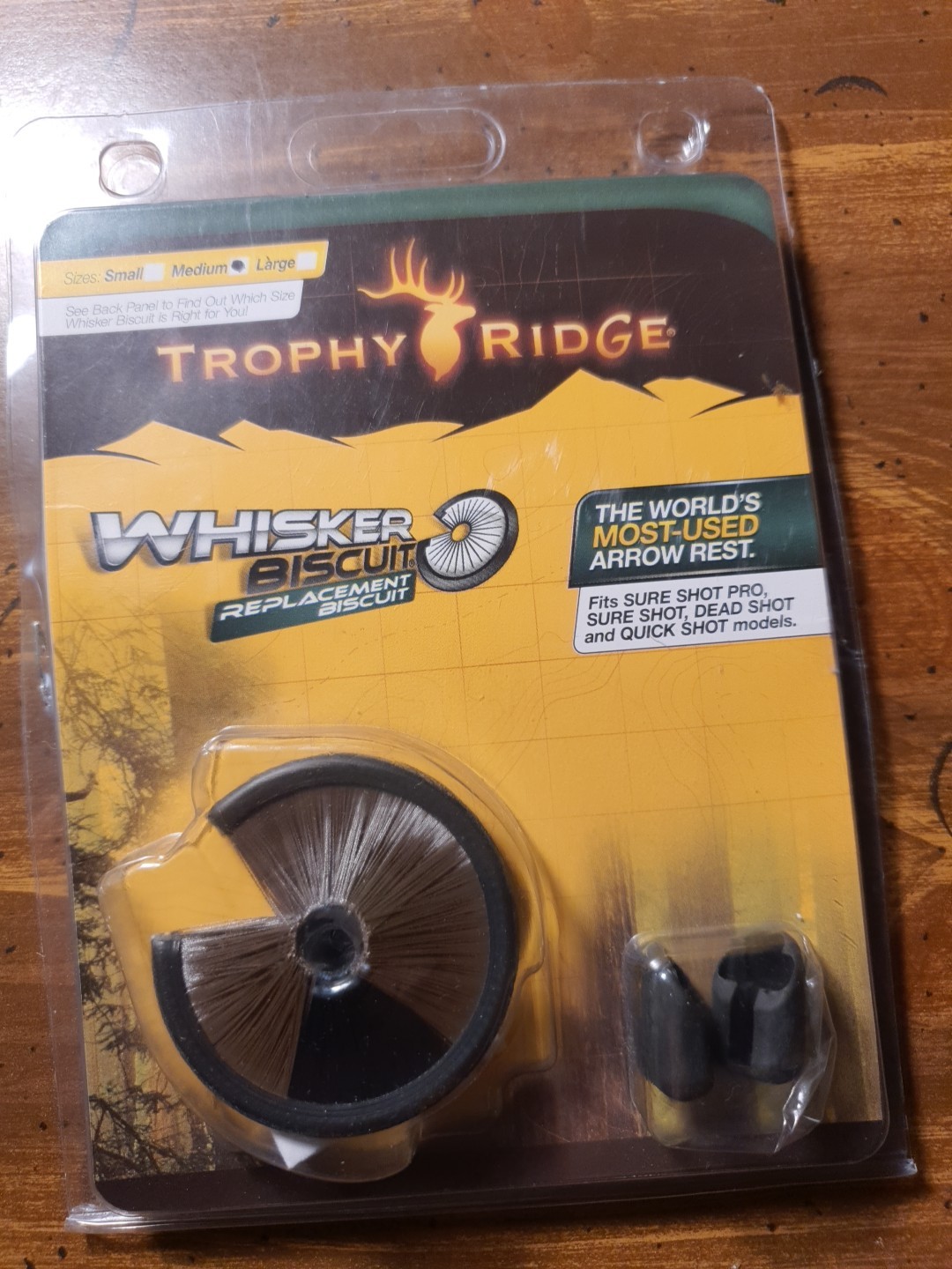 Trophy Ridge Whisker Biscuit Medium Replacement Black
