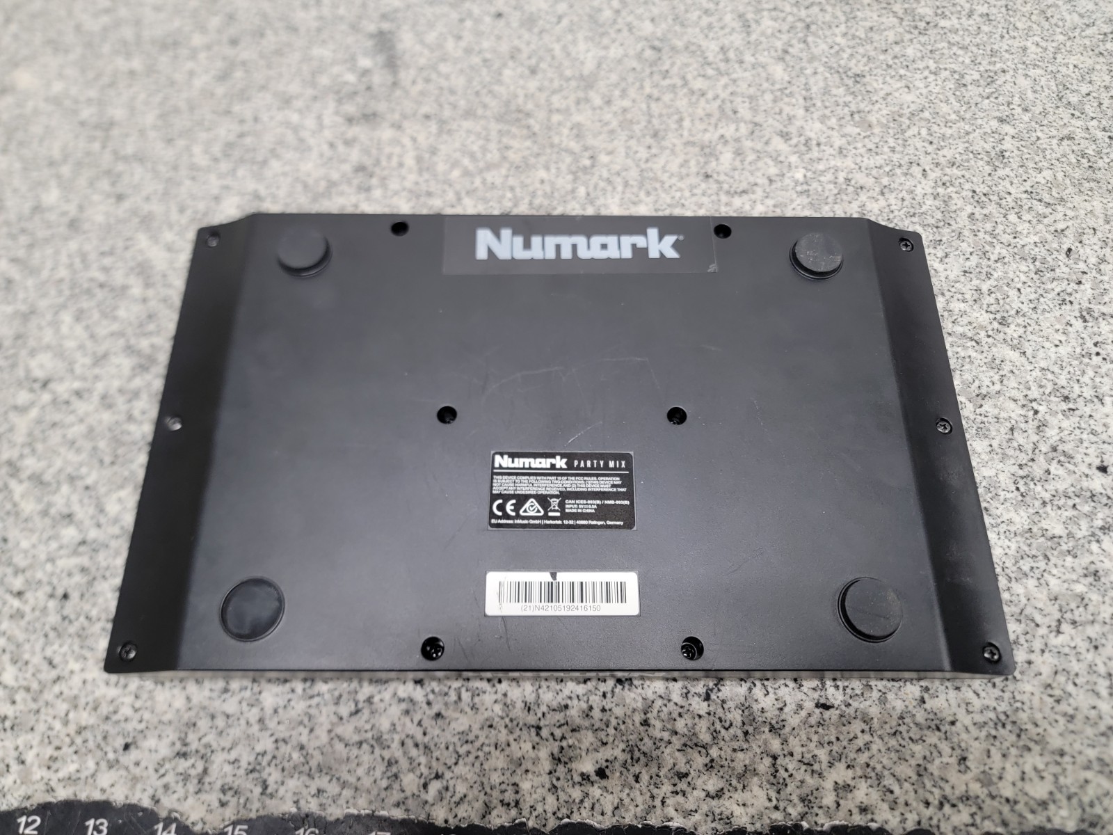 Numark Party Mix Double Deck DJ Controller UNTESTED/FOR PARTS