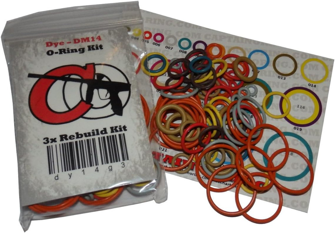 Spyder 09/10 - Color Coded 3X Oring Rebuild Kit (Compatible with 2009 & 2010 Spy