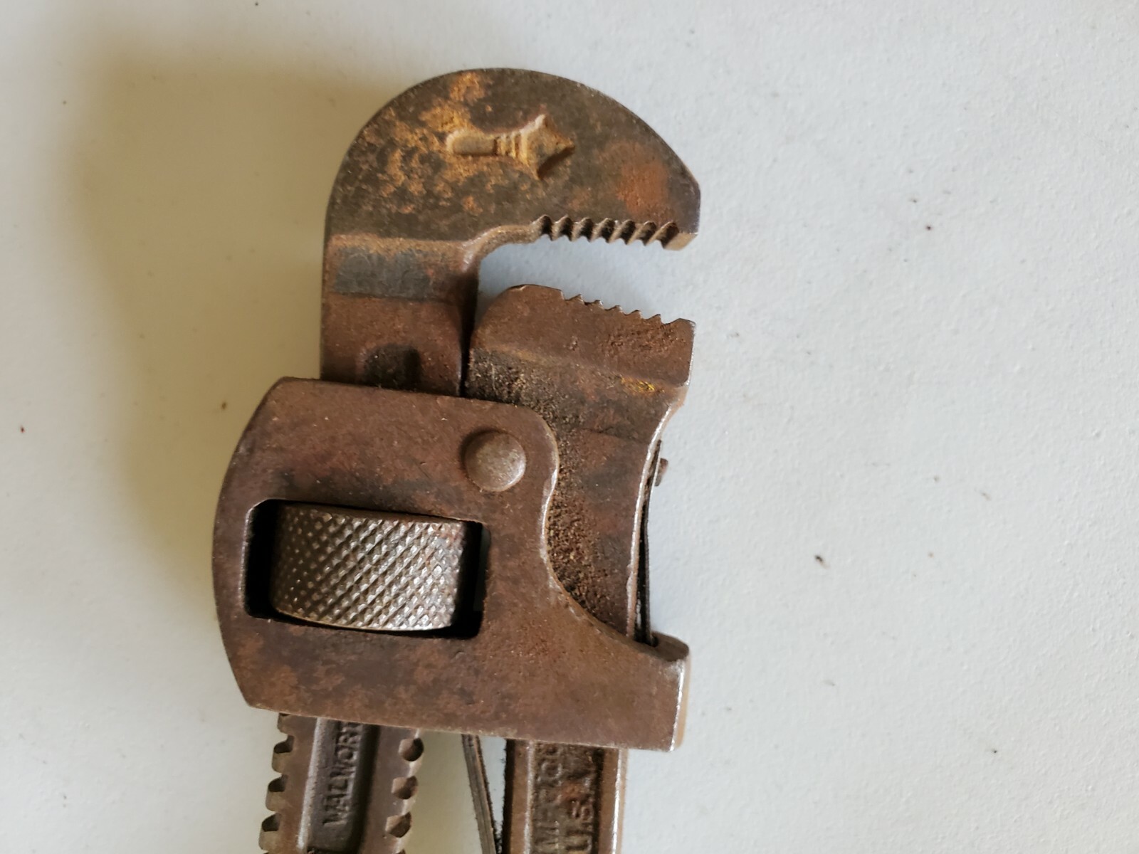 Vintage Walworth Mfg. #10 Adjustable Pipe Wrench