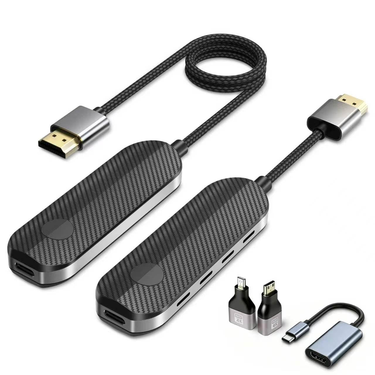 lulaven iShare Pro Wireless HDMI Transmitter and Receiver Kit, 328ft Plug &...