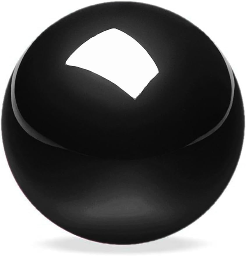 PERIPRO-303GBK 34mm Glossy Black Replacement Trackball for Multiple Mice