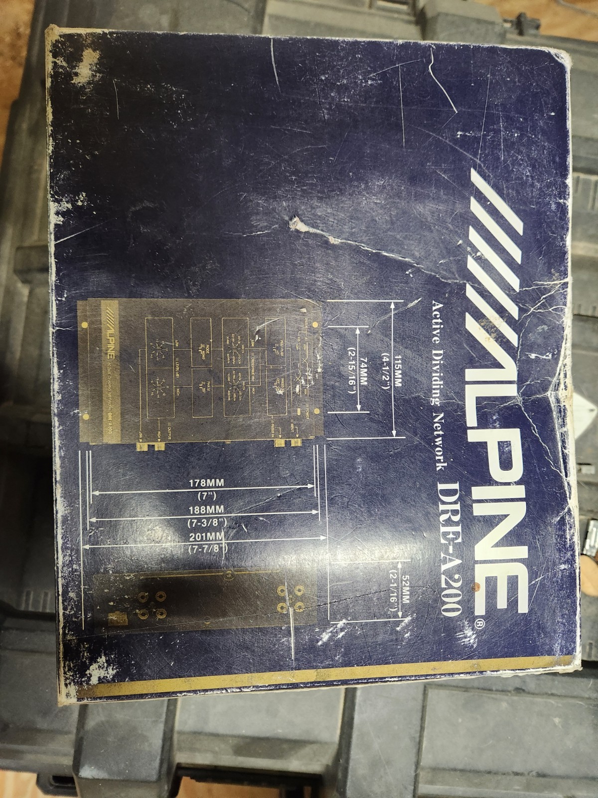 Alpine DRE-A200 Active Dividing Network Crossover Signal Processor