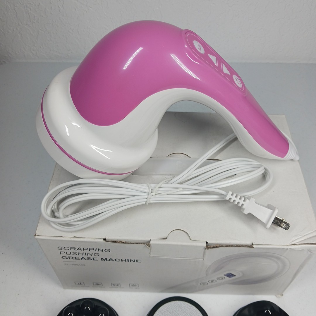 Cellulite/Body Massager  Revitalize Body Sculpting Machine With Attachments Pink