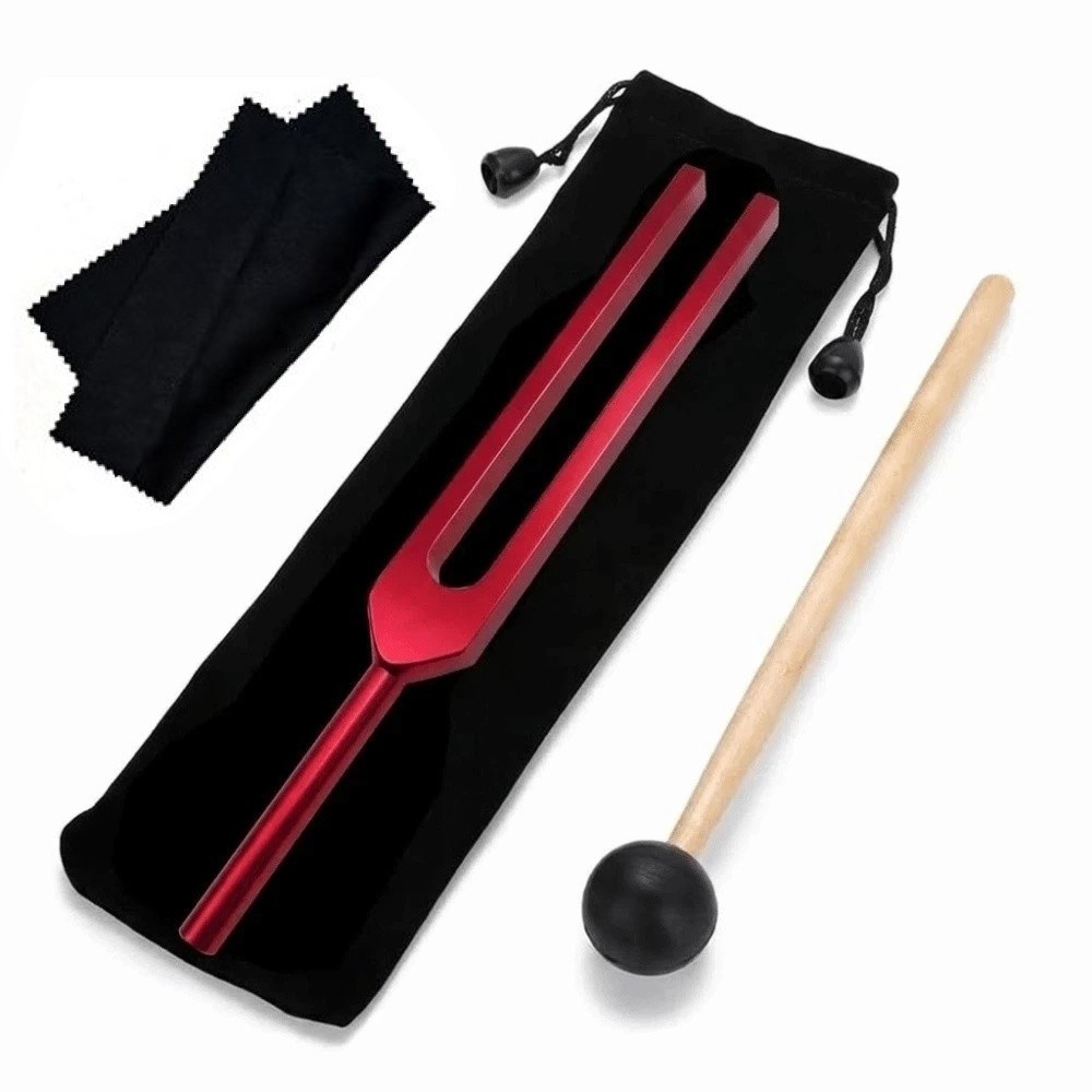 528Hz Tuning Fork Set Ergonomic Ear Cleaner and Vibration Tool Diagnostic Tool