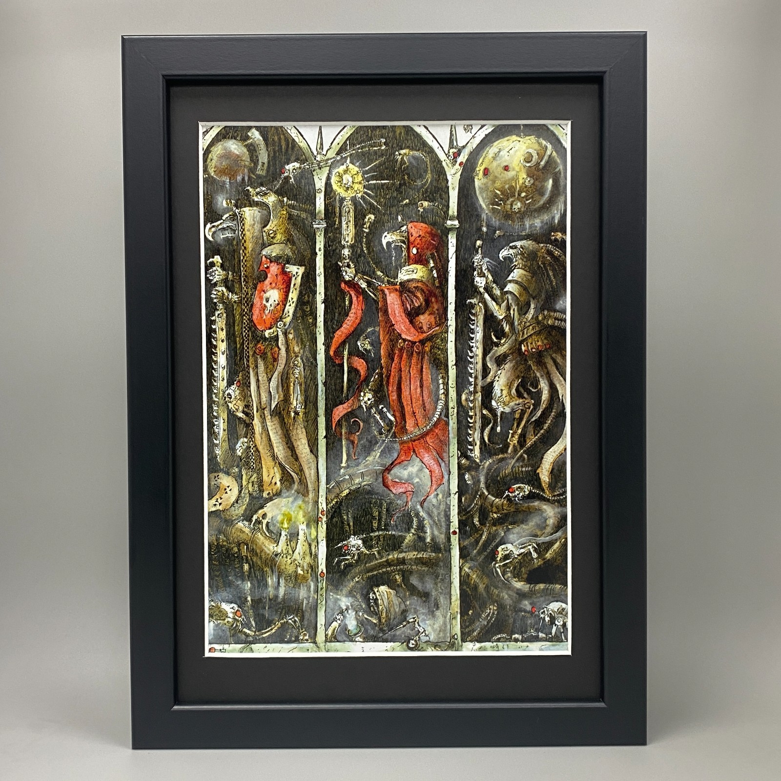 IMPERIUM OF MAN FRAMED ART JOHN BLANCHE WARHAMMER 40,000 40K