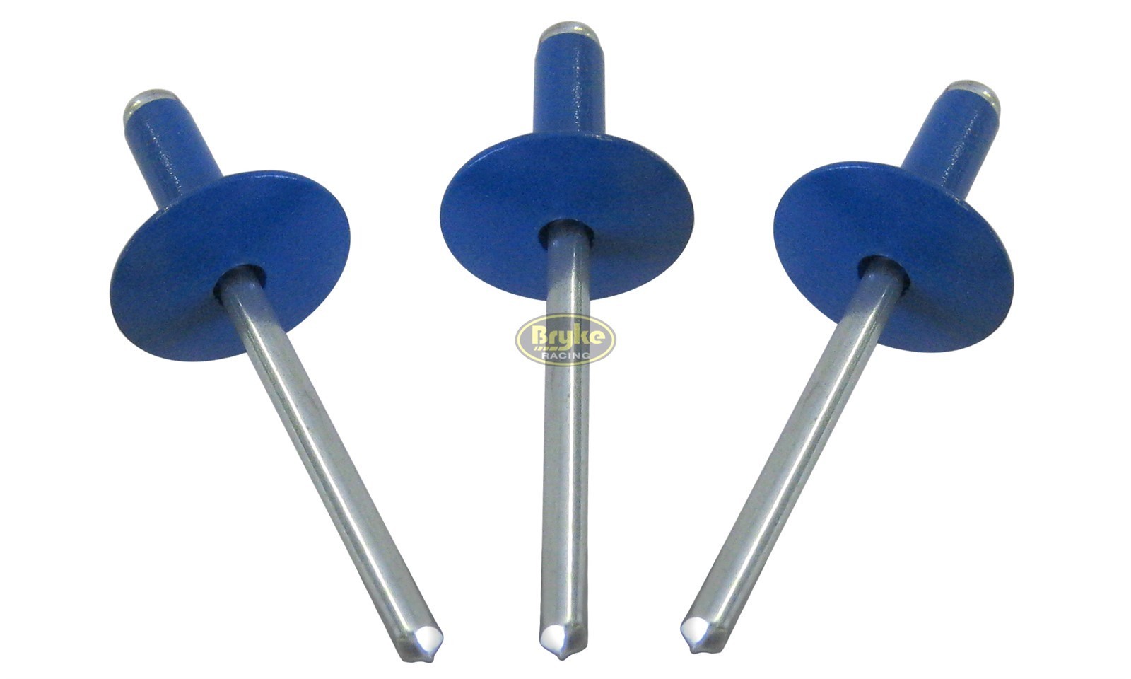 Multi Grip Large Head Chevron Blue Rivets 50ct Pop Racing Rivet IMCA Fasteners