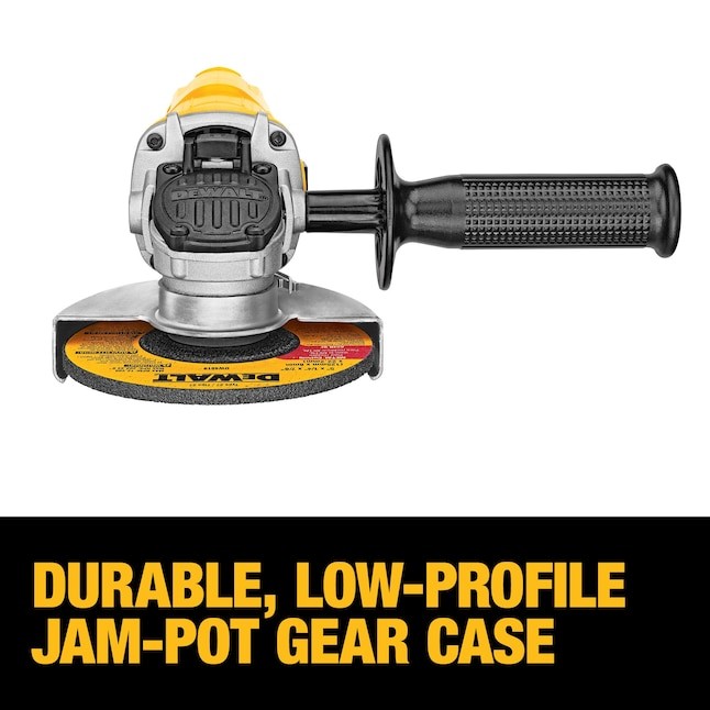 DEWALT 4.5-in 7-Amp Sliding Switch Angle grinder