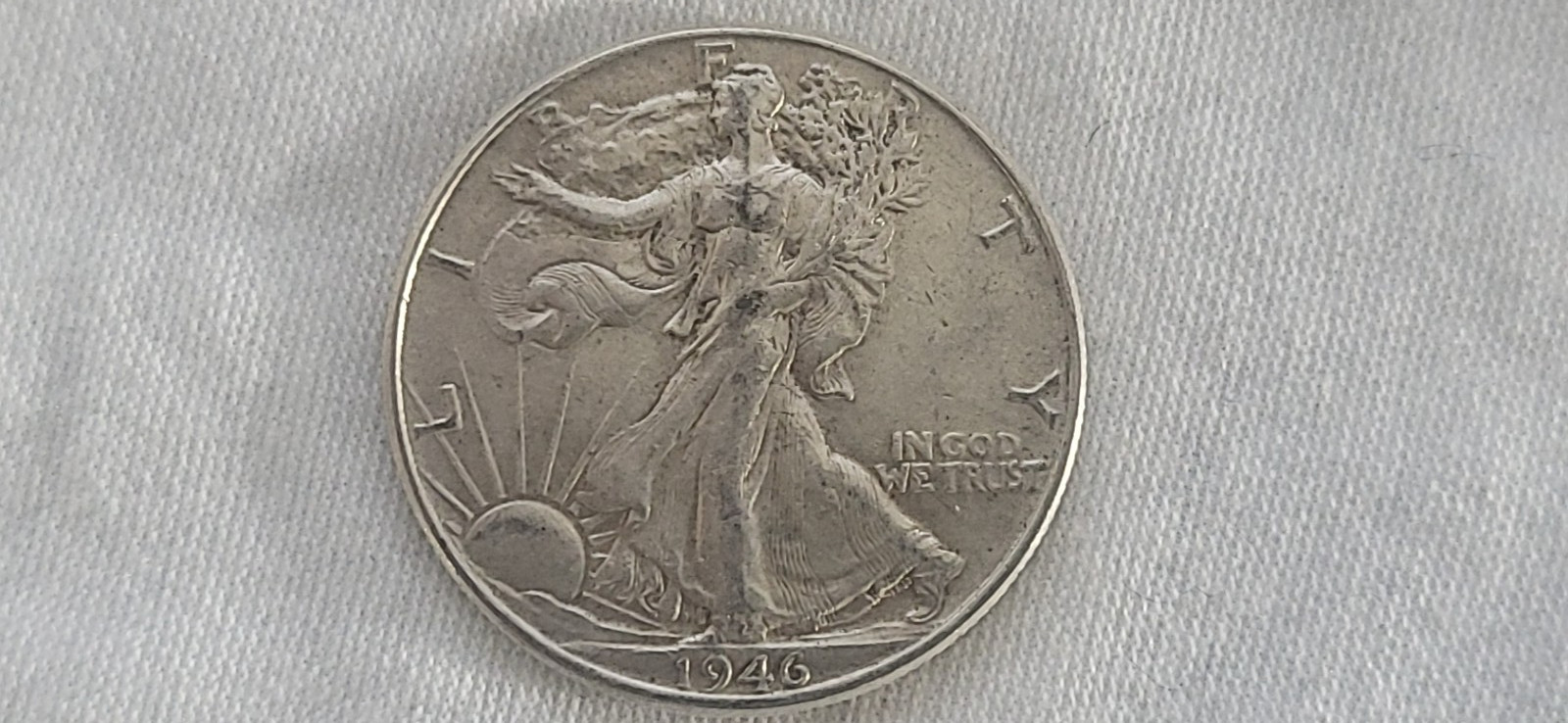 1946 Walking Liberty Half Dollar in BU Condition