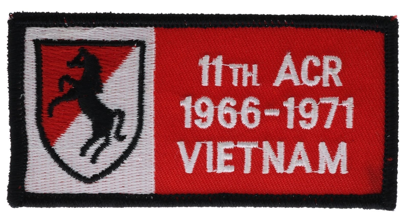 US Army 11th ACR '66-'71 Vietnam patch H1161 F5D36E