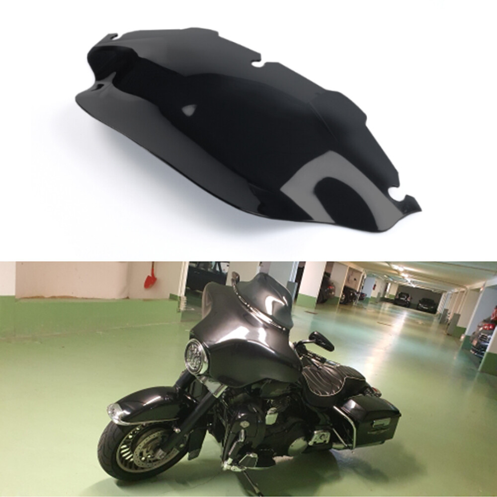 8" Black Windscreen for Harley Electra Street Ultra Glide 1996 - 2013 Windshield