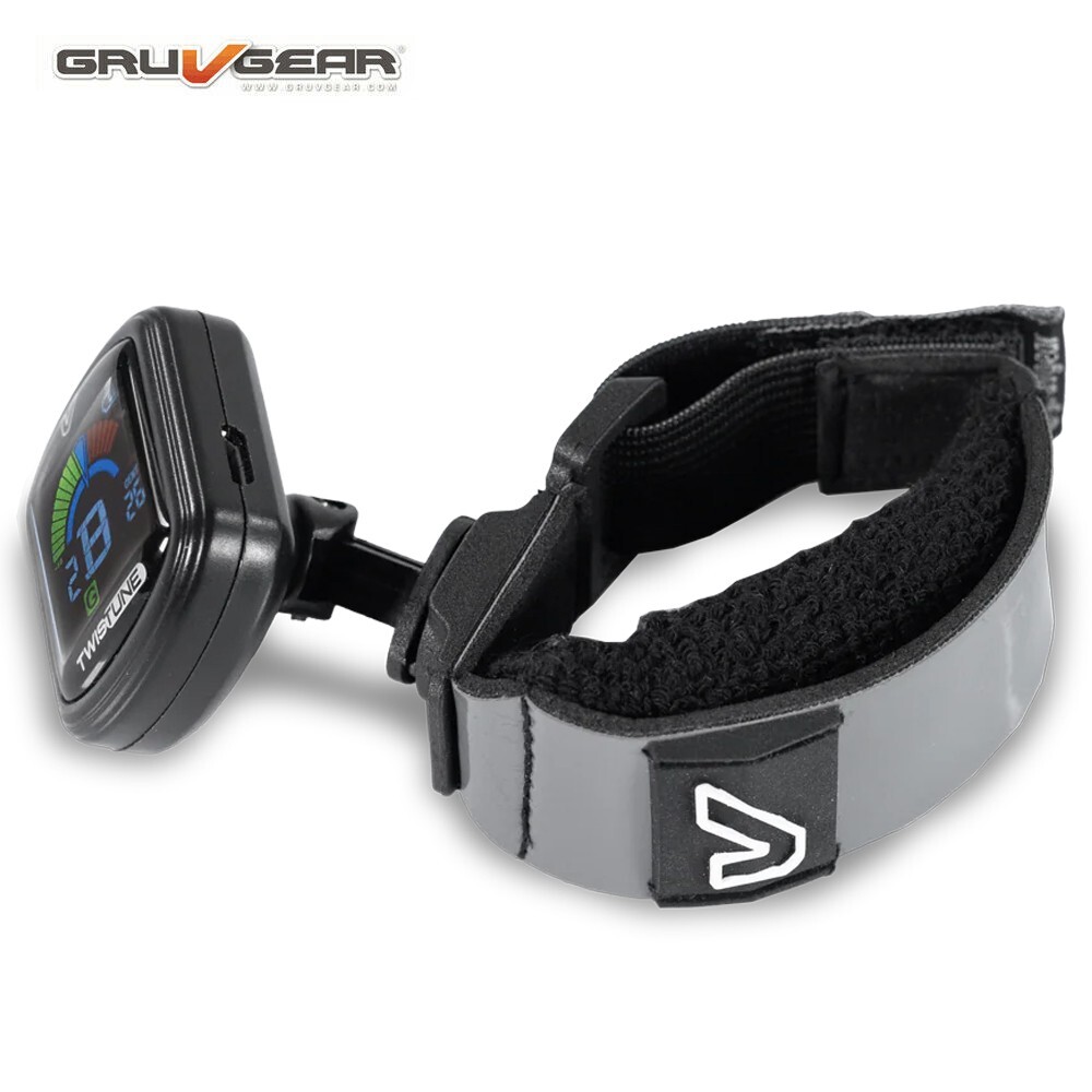Gruv Gear FretWraps PRO Guitar Bass String Muter Dampener Medium Gray With Tuner
