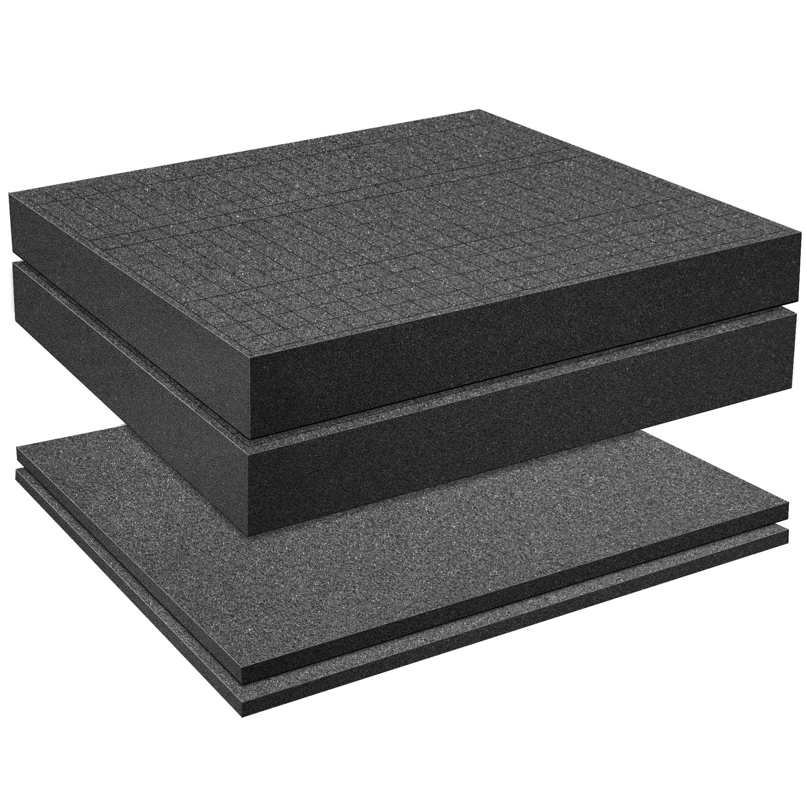 DECOHS 4 PCS Pick Apart Foam Insert- 2 2 Sizes - 4 Pieces - Up to 12 inches