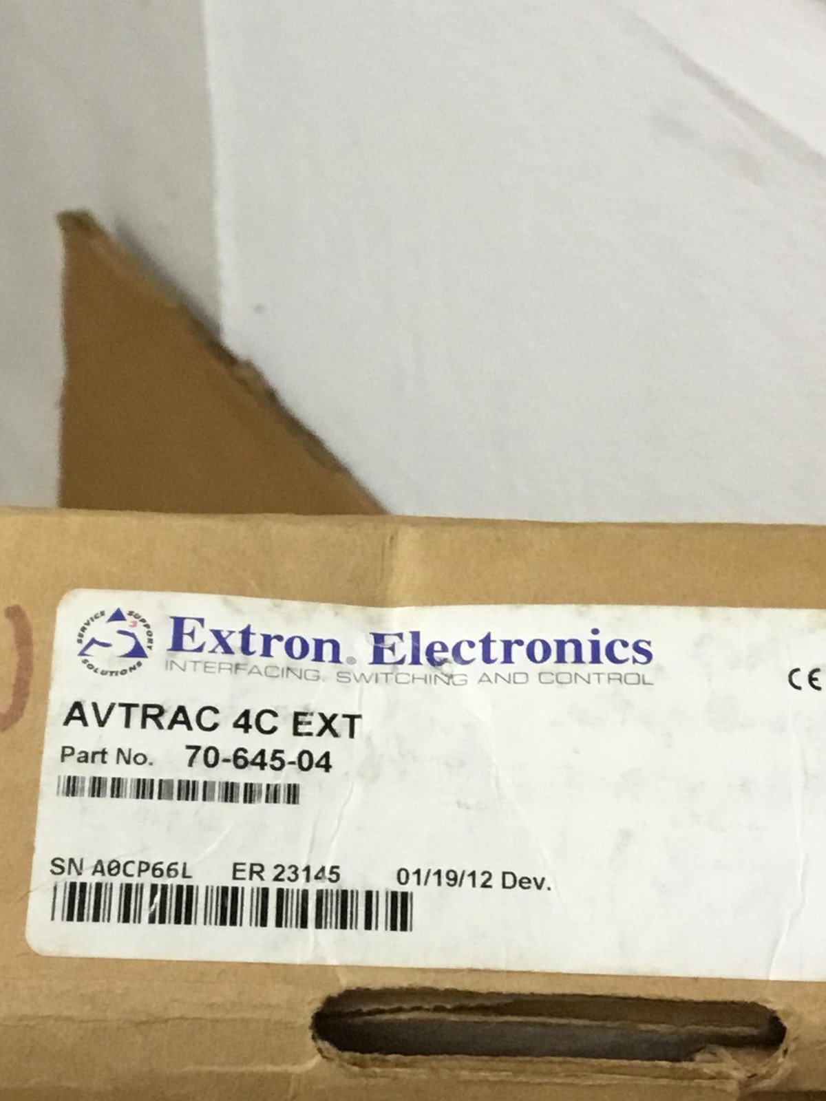 Extron Electronics 42-155-00 -AVTRAC 482C System 8" Floor Mount System w/4C EXT