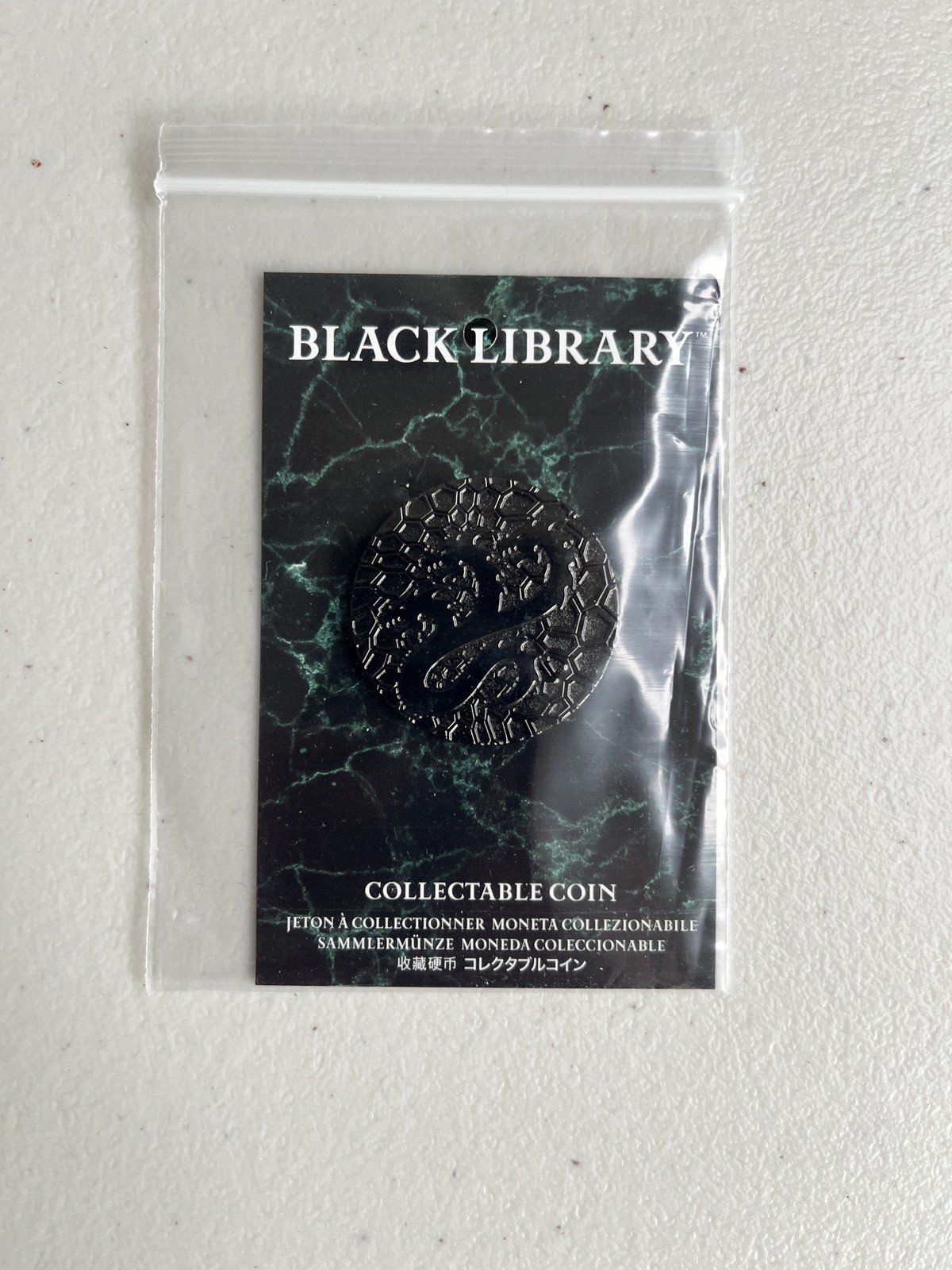 Warhammer Black Library Alpha Legion Collectable Coin - Exclusive