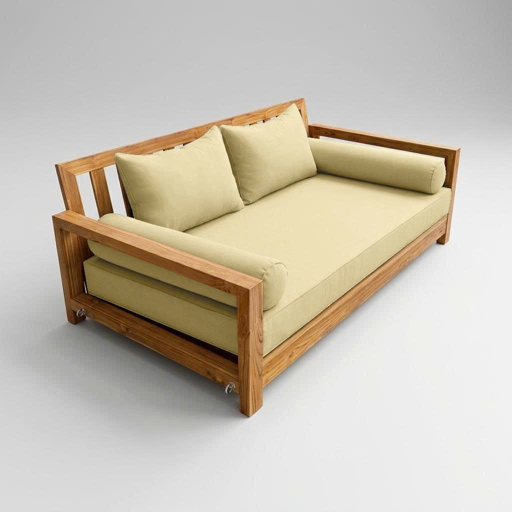 COVER ONLY STYLE 4 Mattress Pillow Daybed Porch Swing Pipe Trim Queen AD103