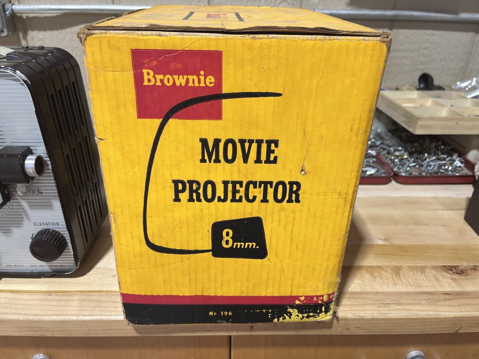 Vintage Brownie 8mm Movie projector Model 196