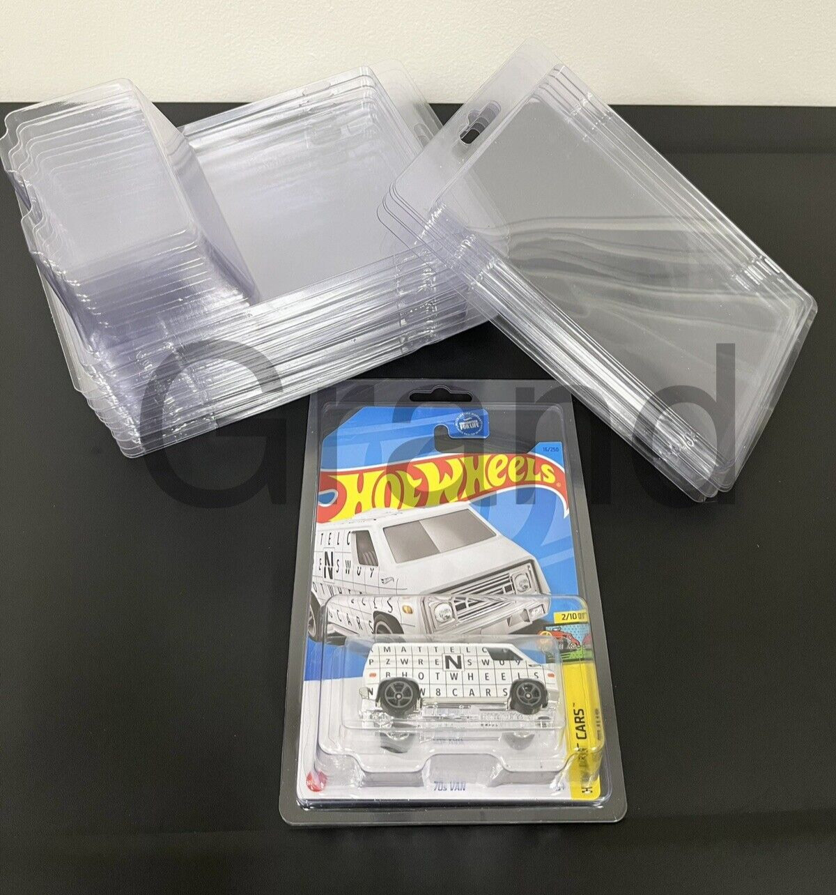 25 Pack Protectors Cases For Hot Wheels Matchbox Mainline Display BlisterCovers