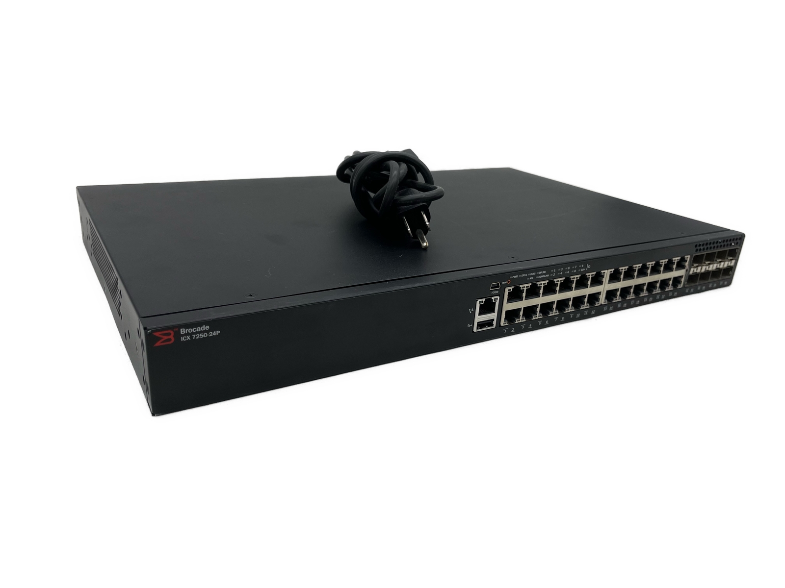 RUCKUS ICX725024P 24x Gigabit Ethernet PoE Ports 8x 10GBe SFP Ports G3D