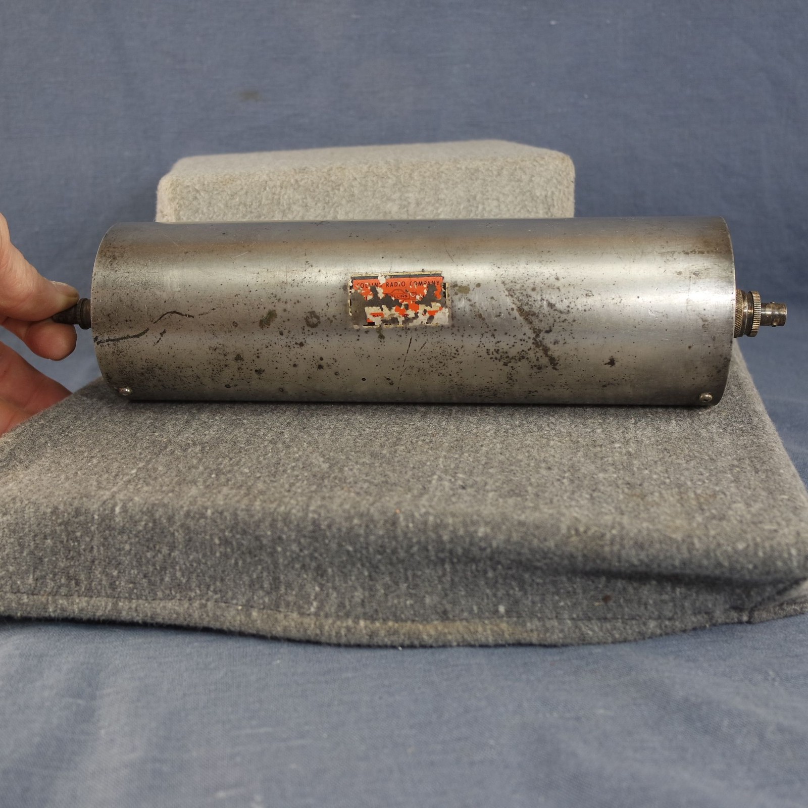 Collins Radio Silver Plated 35C-1 Low Pass Filter 52 Ohms 500 Watts 75 DB 54 Mhz