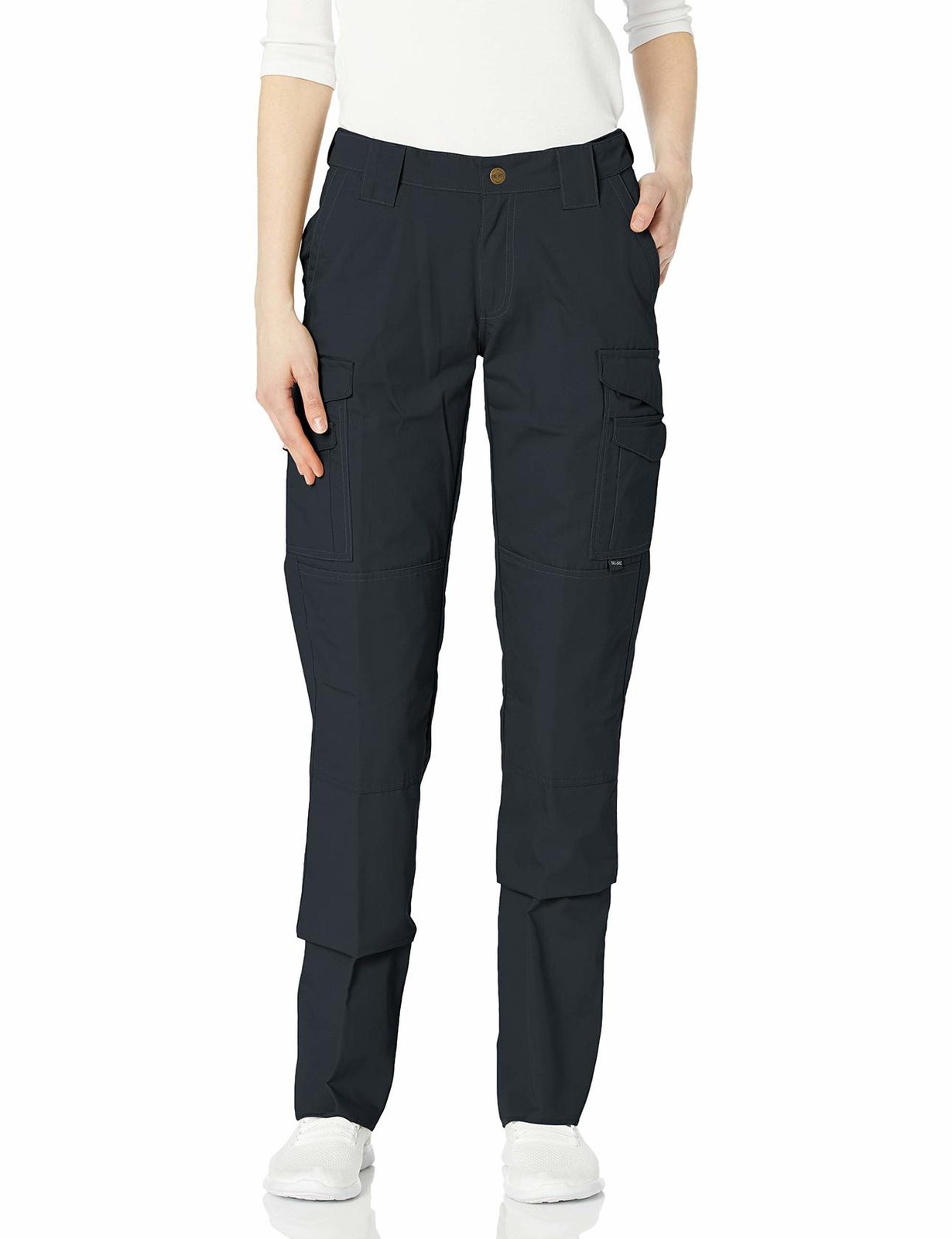 TRU-SPEC 24-7 Size 8 Unhemmed Women Tactical Pants Navy Teflon+ SEE DESCRIPTION