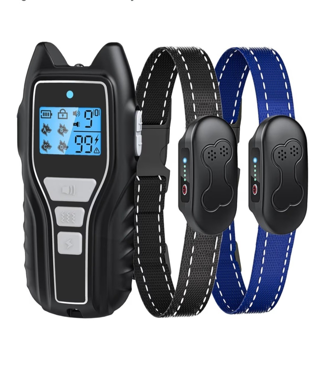 Shock Collar for Dogs 2 Dogs (15-120lbs) 2000FT Dog Shock Collar with Remote Con