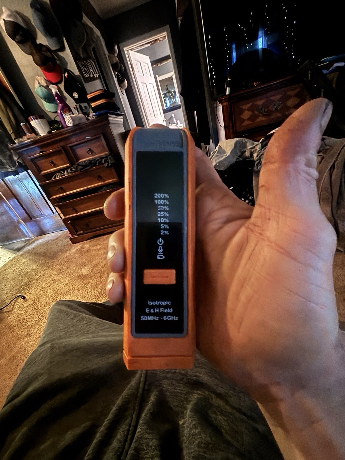Field Sense 2.0 Personal E & H Field Isotropic RF Monitor 50mhz - 6ghz Sense.