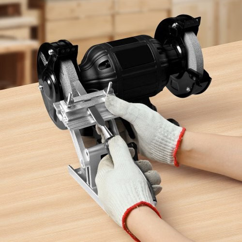 Bench Grinder Tool Rest, Adjustable Replacement Tool Rest Sharpening Jig for 6"