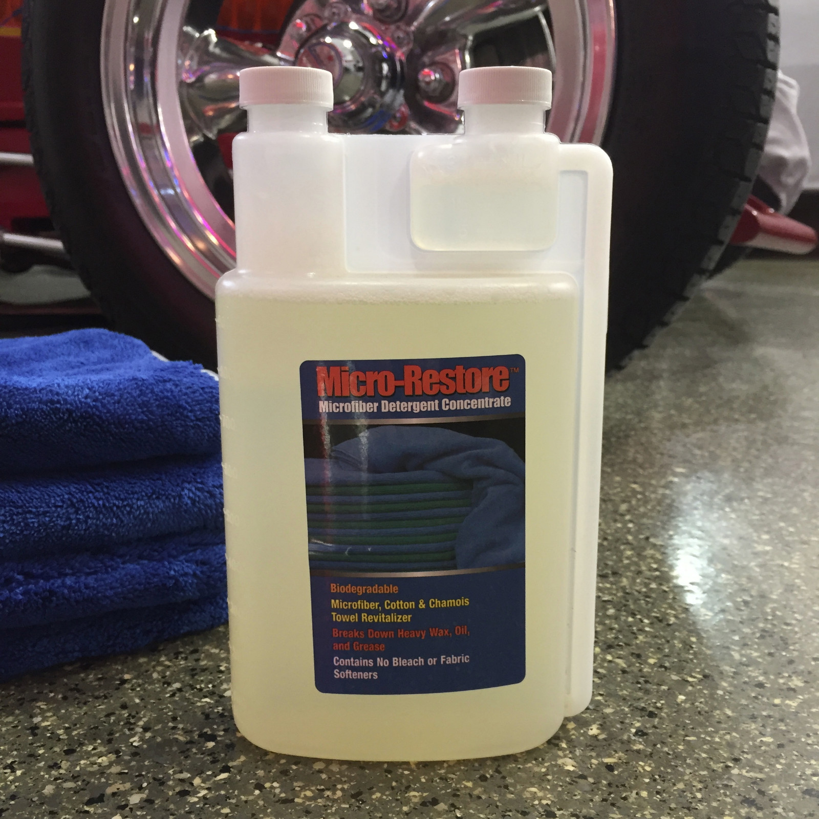 32oz. Micro-Restore Microfiber Towel Cleaning & Washing Detergent MR32