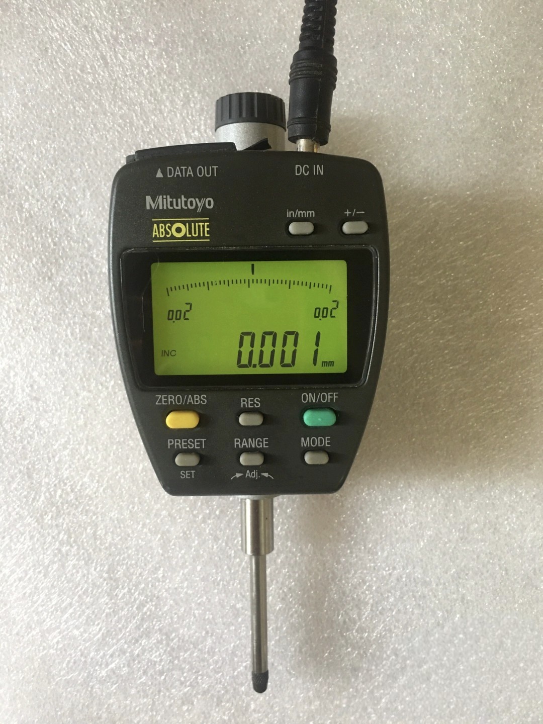 MITUTOYO 543-552-1 ID-F125E DIGIMATIC INDICATOR ID-F ABSOLUTE ~ 543-552A