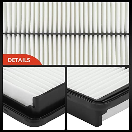 2-PC Engine & Cabin Air Filter with Activated Carbon Compatible with Hyundai